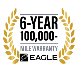 Eagle 6 year 100,000 mile warranty